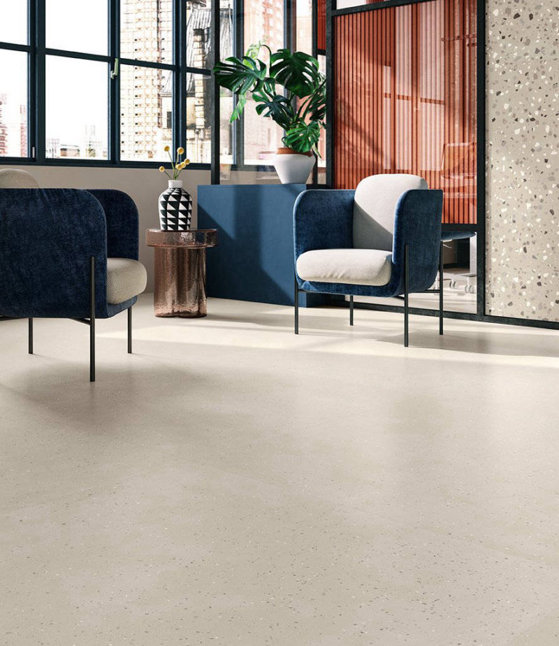 Decorative living room flooring in Alasca