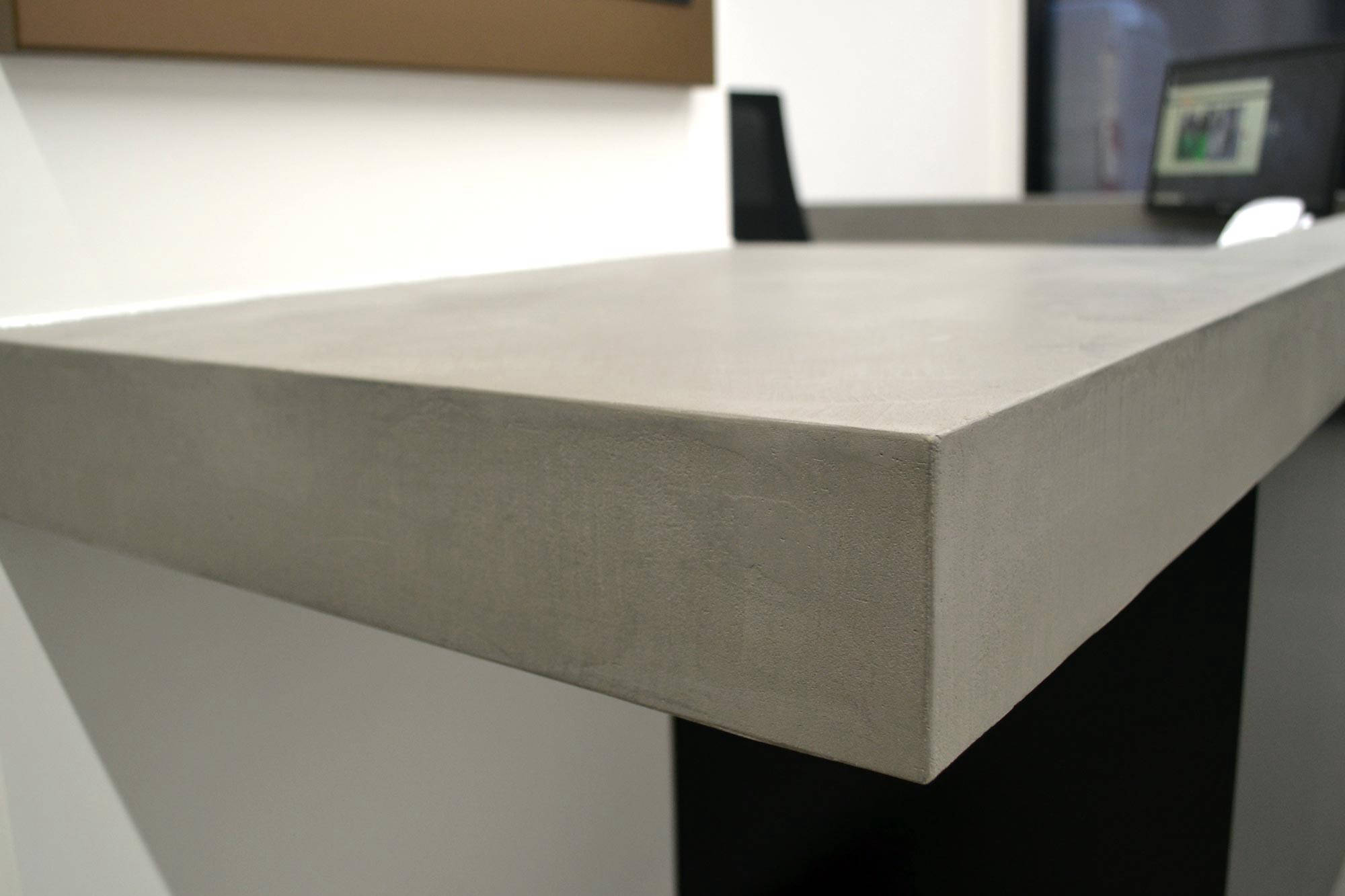 Cementare beton mobilya tabla detayı