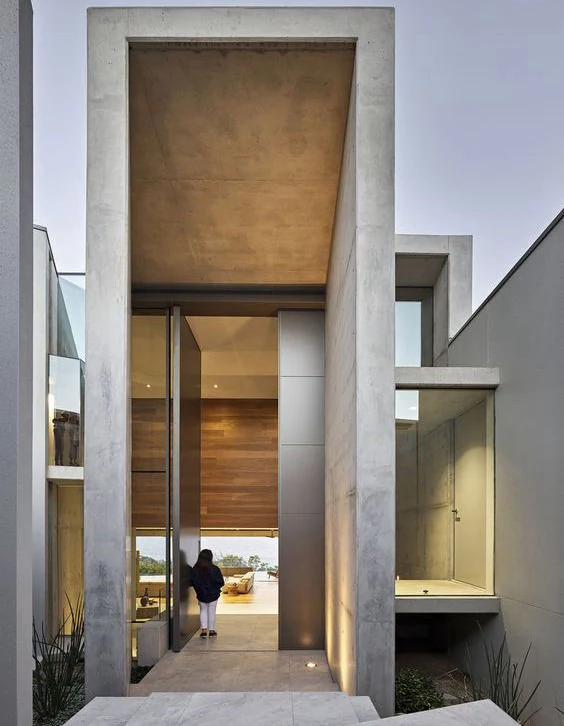 Modern home with a Cementare microcement façade