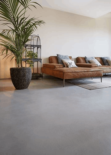 Decorative living room flooring in Opale