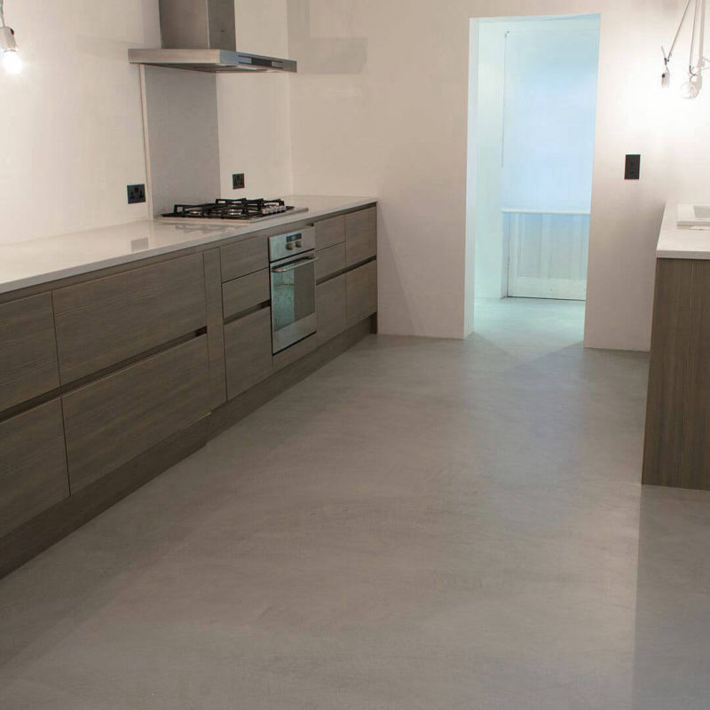 Decorative kitchen flooring in Opale