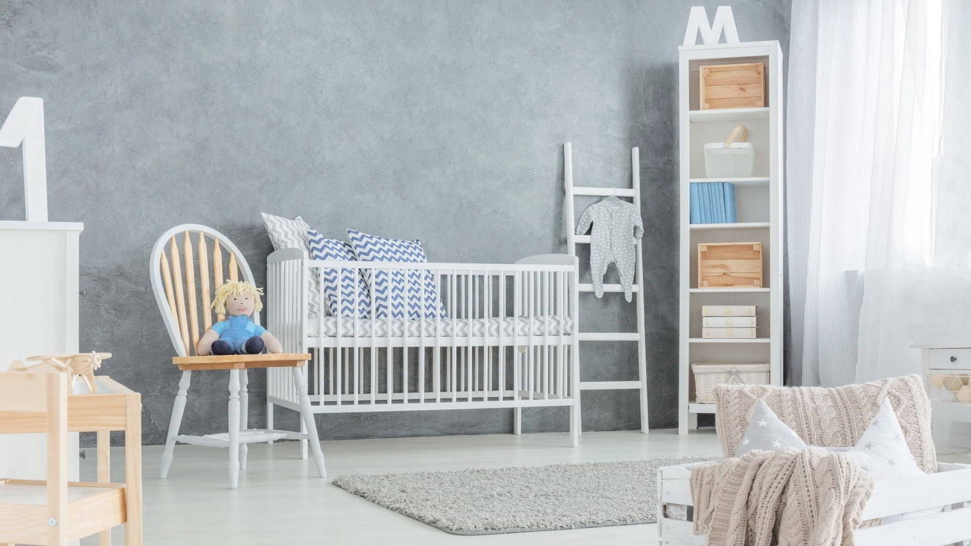 Decorative Cementare bedroom wall